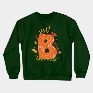 B Autumn Monogram Crewneck Sweatshirt